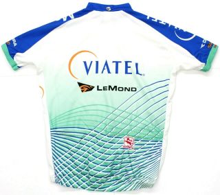 Men ' s Vintage Giordana Viatel Mercury Cycling Bike Racing Jersey Shirt XL 3