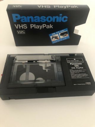 Panasonic VHS PlayPak VHS - C to VHS Motorized Converter Adapter VYMW0009 Vtg 3