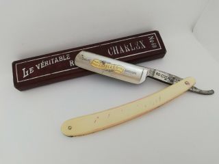 Vintage Solingen Le Veritable Rasoir Charlex 60 Straight Razor