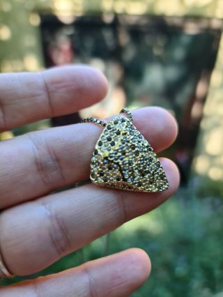 Swarovski Vintage Gold Pendant Necklace With Crystals