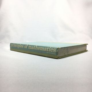 Principles of Mathematics,  second edition 1963 Vintage HC,  Allendoerfer & Oakley 2