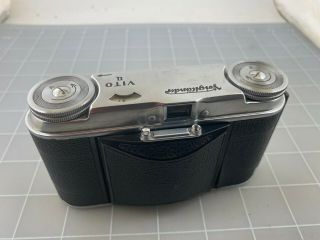 Vintage Voigtlander Vito Ii 35mm Film Camera 50mm F 3.  5 Lens For Repair