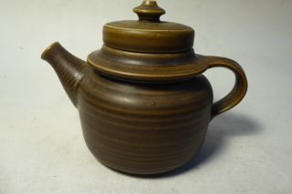 Vintage Arabia Pottery Stoneware Teapot 9 - 70 Finland Ceramic