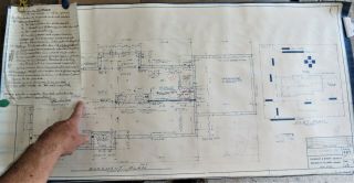 Vtg House Plans Blueprints Same House 3 Versions Richard Pollman Plan 485 3
