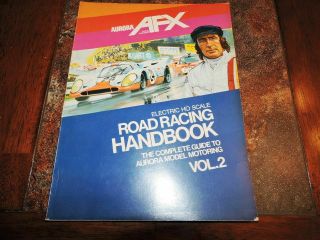 Vintage 1975 Aurora Afx Slot Car Road Racing Handbook & Guide Volume 2