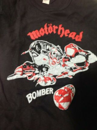 Motorhead Bomber Vintage 1970s T Shirt Unworn Small S