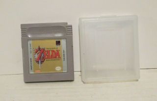Vintage The Legend Of Zelda Links Awakening Nintendo Gameboy With Case