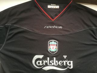 Vintage Liverpool Fc Adult Football Shirt.  Long Sleeves.  42 - 44.