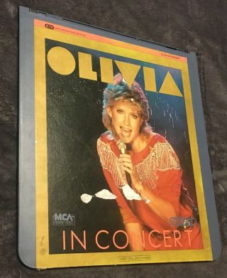 Olivia Newton John In Concert Vintage Videodiscs