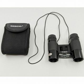 Vintage Minolta Pocket Folding Binoculars,  Power: 8 X 24mm W/case,  8.  7 Deg