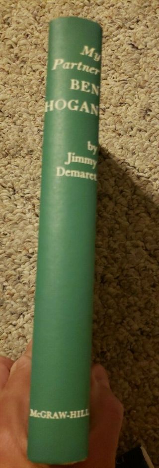 My Partner Ben Hogan Hardcover 1954 By Jimmy Demaret - Vintage Golf Book