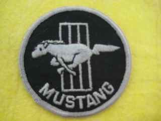 Vintage Ford Mustang Racing Patch 3 " X 3 "