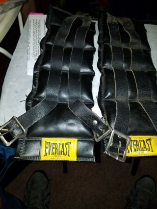 Vintage 5 Pounds (each) Everlast Ankle Weights