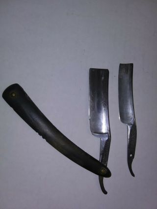 WADE & BUTCHER BARBERS F.  FENNEY STRAIGHT RAZORS PARTS REPAIR 2
