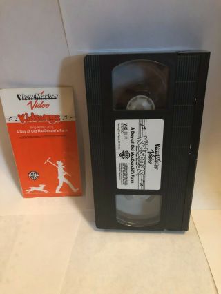 Kidsongs - A Day at Old MacDonalds Farm (VHS) 1985 Vintage Nostalgia 2