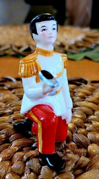 Vintage Walt Disney Prince Charming Ceramic Porcelain Figurine - Japan