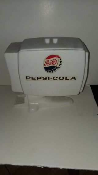 Vintage Pepsi - Cola Toy Fountain Pop Dispenser With 3 Glasses