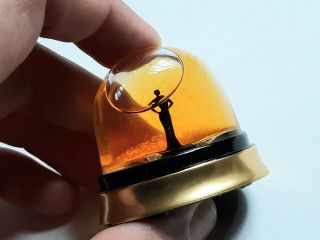 Jean Paul Gaultier Collectible Mini Perfume Bottle Snow Globe Travel 95 Full