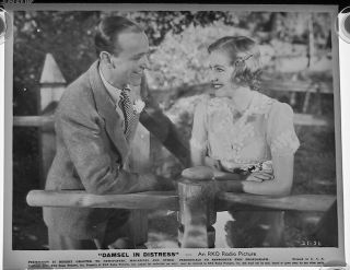 Vintage Photo - 3 Pic: Fred Astaire: " Damsel In Distress ",  Burns & Allen