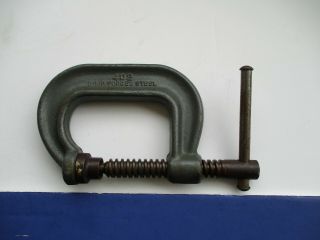 Vintage Tool Wilton 402 C Clamp Drop Forged Steel - Schiller Park Ill Usa