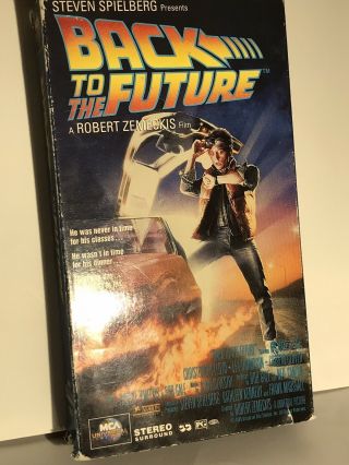 Vintage / Back To The Future (vhs,  1989)
