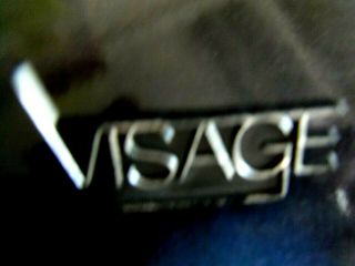 Visage Steve Strange First Tour Shaped Metal Vintage Pin Badge Button