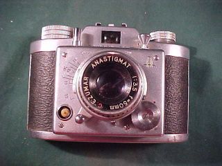 Vintage Samoca 35 III Camera & Instructions Anastigmat 1:35 f=50mm 2