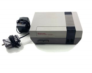 Vtg Nintendo Nes - 001 Console Only Broken Parts Only 1985
