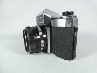 Vintage Praktica TL 35mm SLR Film Camera Meyer Oreston 1.  8/50 Lens & Case 3