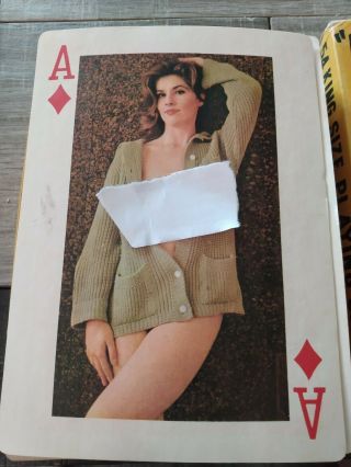 Naked Truth King Size Playing Cards 54 Nudes Hong Kong 5x7 Vintage Pinup Girls 2