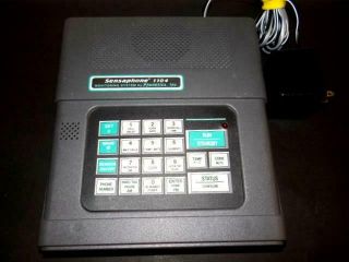 Vtg 1996 Phonetics Sensaphone Model 1104 Remote Home Monitoring System Dialer