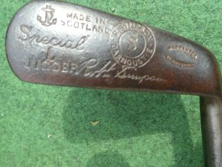 Playable Vintage Hickory R Simpson Carnoustie Jigger Sw A5 Old Golf Memorabilia