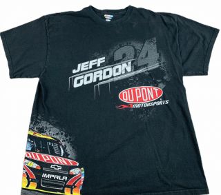 Jeff Gordon 24 Nascar Hendrick Motorsports Vintage T - Shirt Men 