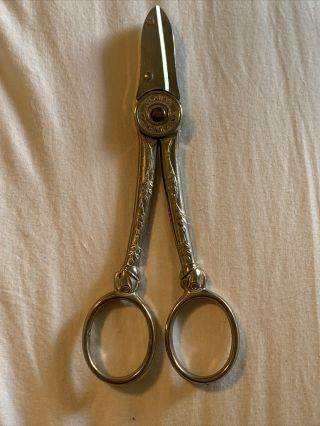 Vintage Garden Club Clauss Fremont O.  Usa Scissors Rose Trimming Pruning Shears