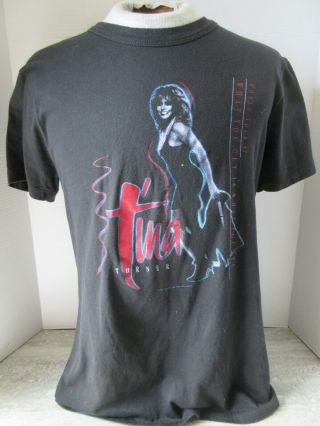 Vintage 1987 Tina Turner What You Get Is What You See Concert Tour T - Shirt Xl