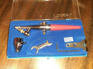 Vintage Paasche Airbrush Kit Type H With Accessories
