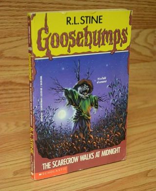Vintage Goosebumps 20 The Scarecrow Walks At Midnight By R.  L.  Stine (1994)