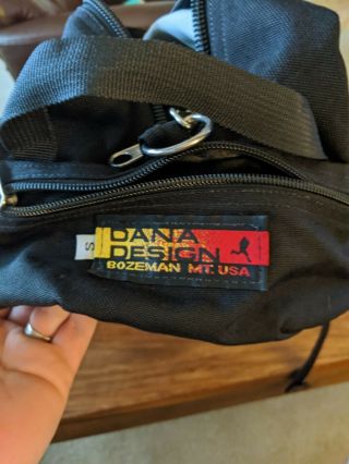 Dana Design Duffel Travel Bag Made In Bozeman,  Mt Usa Vintage Mystery Ranch Pad
