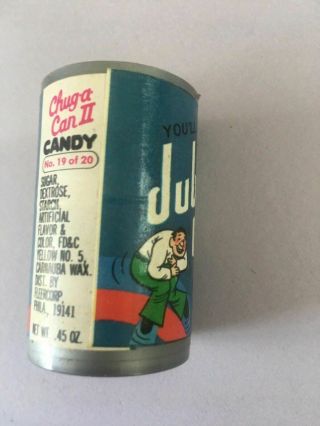 Vintage Fleer Crazy Can Series,  Candy Can Chug A Can Dubble Up 2
