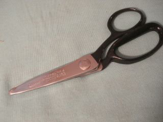 Vintage Clauss Pinking Shears No.  4,  Usa Made,  3.  25 " Blade,  Great Shape