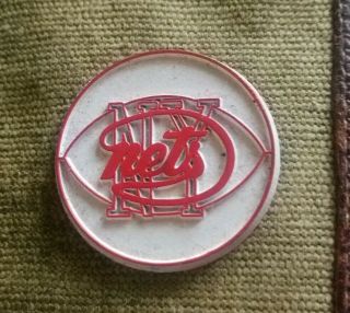 Aba/nba Vintage York Nets Standing Board Basketball Fridge Rubber Magnet