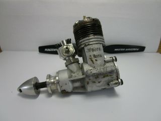 Vintage Webra 3.  5 Ccm Rc Airplane Engine And Prop.  Not Germany