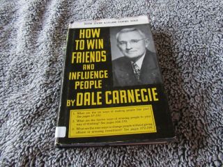How To Win Friends And Influence People - Dale Carnegie - Vintage Hc - 79th Printing