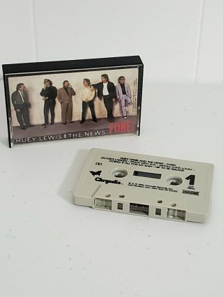 Huey Lewis And The News Fore Vintage 1980 