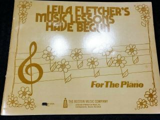 Vintage 1974 Leila Fletcher 