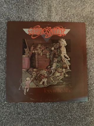 Vintage 1987 Aerosmith Vinyl Lp “toys In The Attic” Columbia Records Vinyl