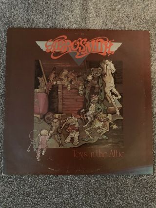 Vintage 1987 Aerosmith Vinyl LP “Toys In The Attic” Columbia Records Vinyl 2
