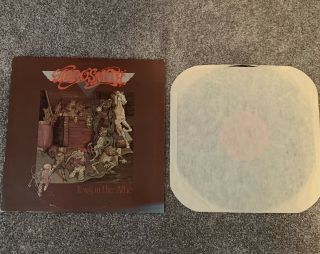 Vintage 1987 Aerosmith Vinyl LP “Toys In The Attic” Columbia Records Vinyl 3