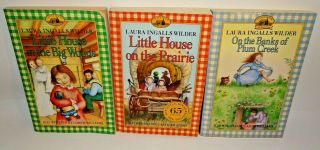 Vintage 1994 Little House On The Prairie Books By Laura Ingalls Wilder 1 - 3
