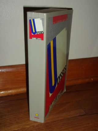 ULYSSES - The Gabler Edition - JAMES JOYCE - 1st Edition 1986 Vintage Books - 2